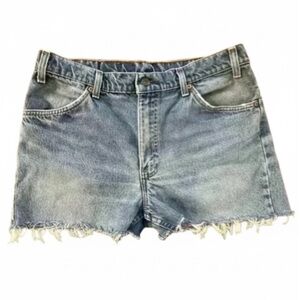 Levi’s Vintage Orange Tab 1990 501 Cut-Off Jean Shorts Size 36 EUC!
